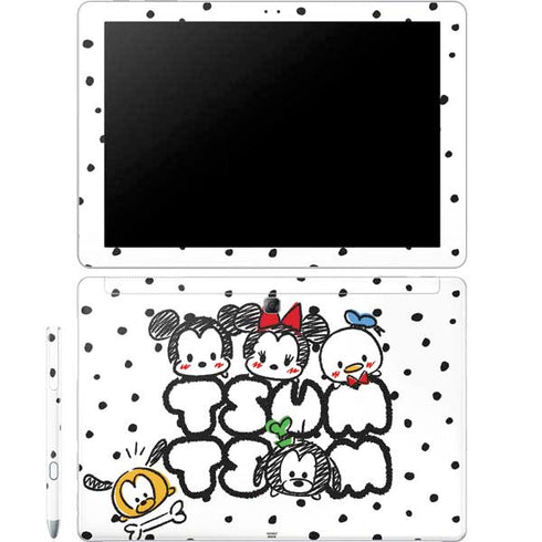 Disney Tsum Tsum Characters Art Galaxy Book 12in Skin